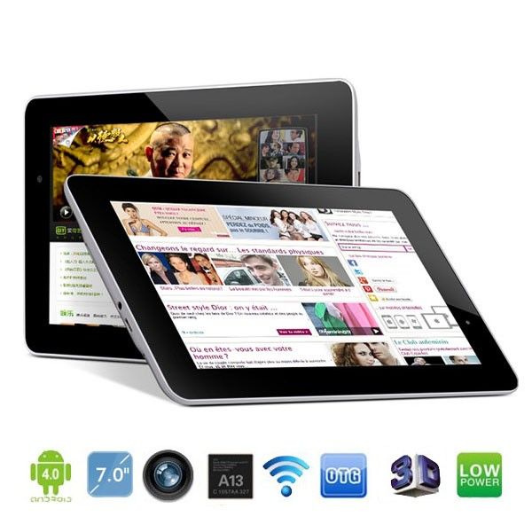 Soulycin S18 Luxo 7 polegadas Android 4.0 Tablet PC 8Gb